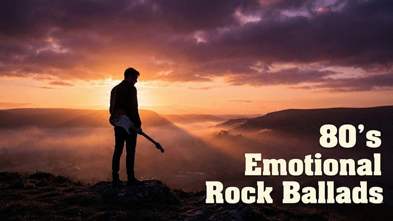 80’s Emotional Rock Ballads | Slow Songs for Lonely Nights