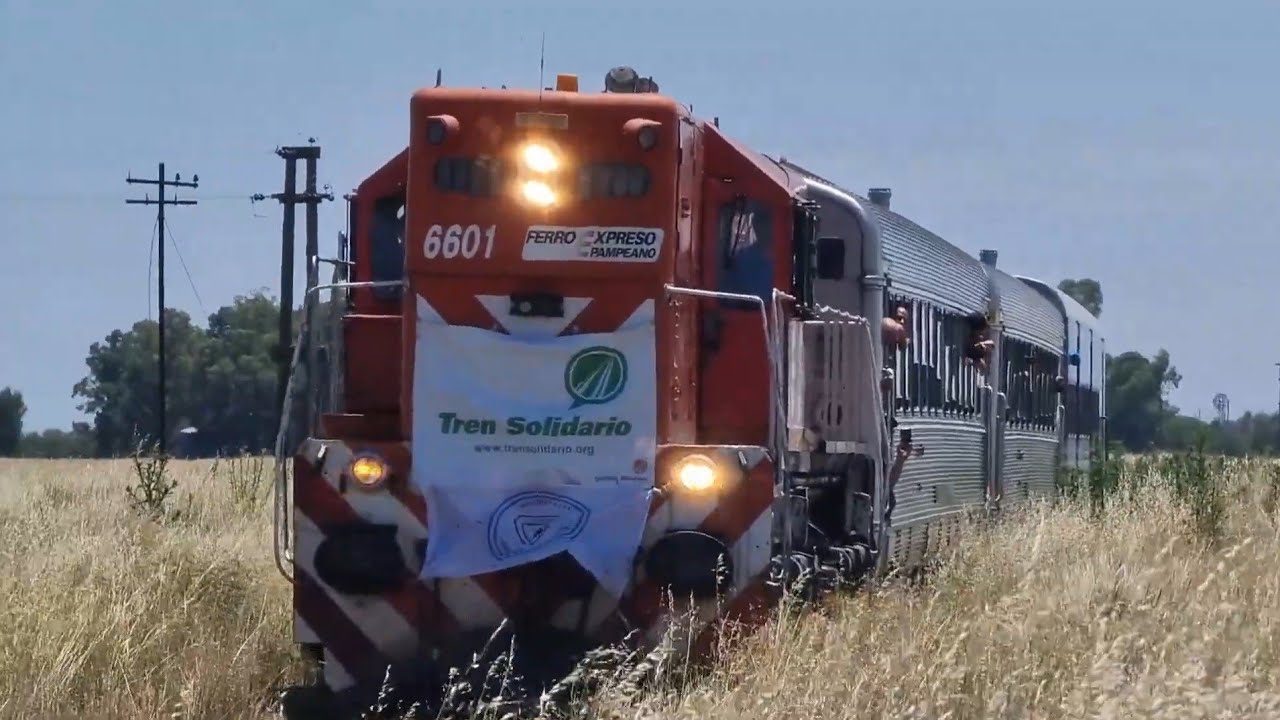 TREN SOLIDARIO PARTIENDO DE CARHU&Eacute; EN REGRESO A BUENOS AIRES - 12 DE DICIEMBRE DEL 2021