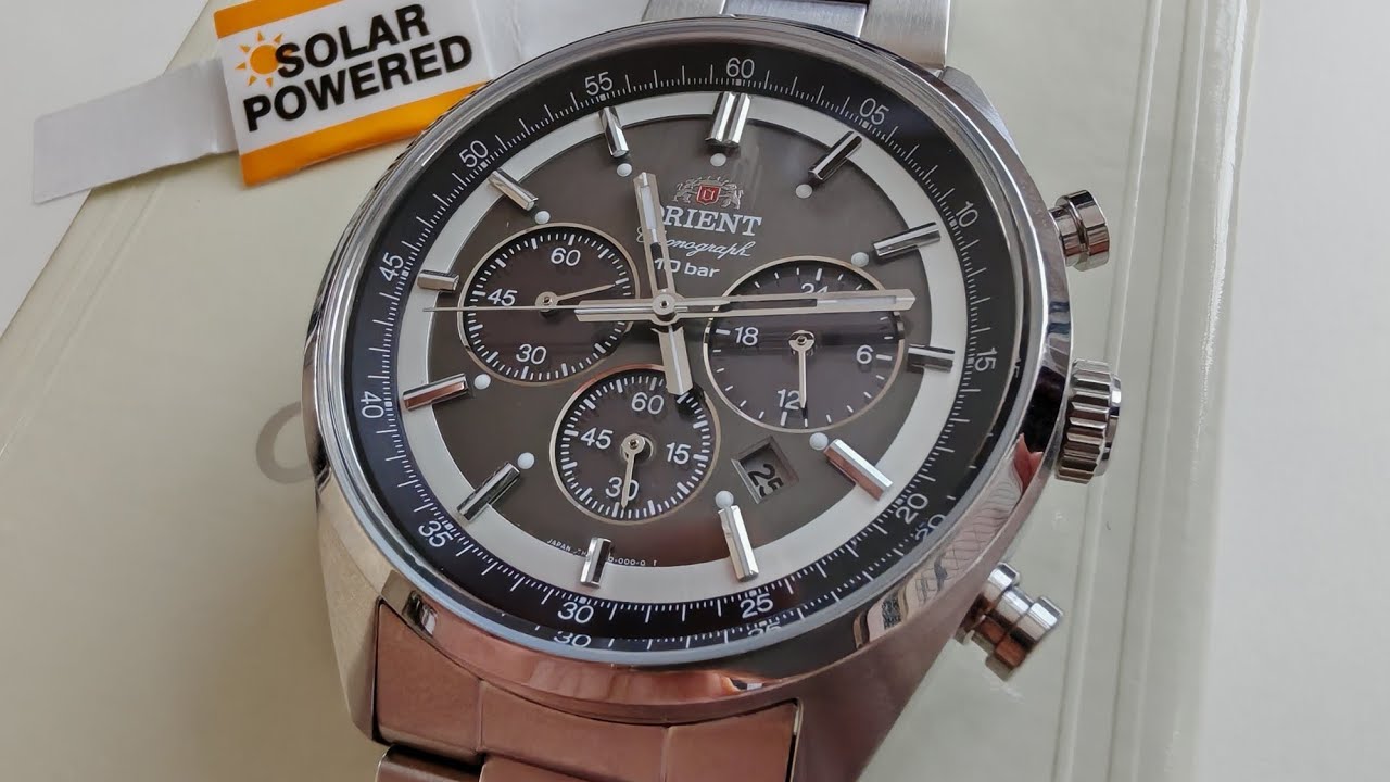 Orient NEO70's Solar Panda WV0011TX / Почти идеальные часы современного человека!