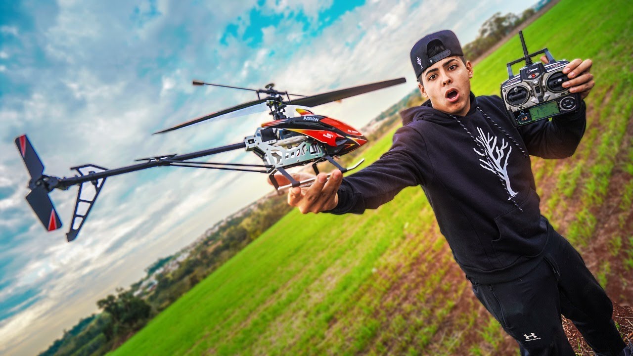COMPREI UM HELICÓPTERO PROFISSIONAL!