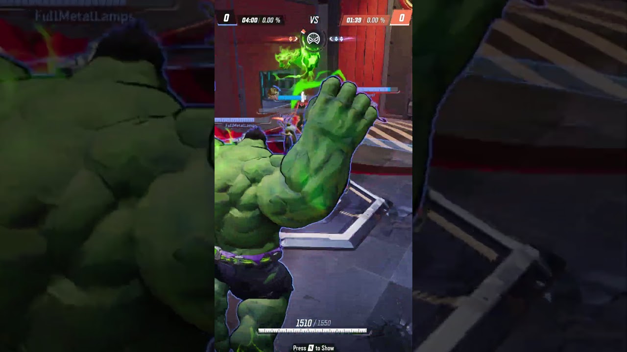 The Best way to use Hulk ultimate in Marvel Rivals #marvelrivals #hulk #gaming #fyp