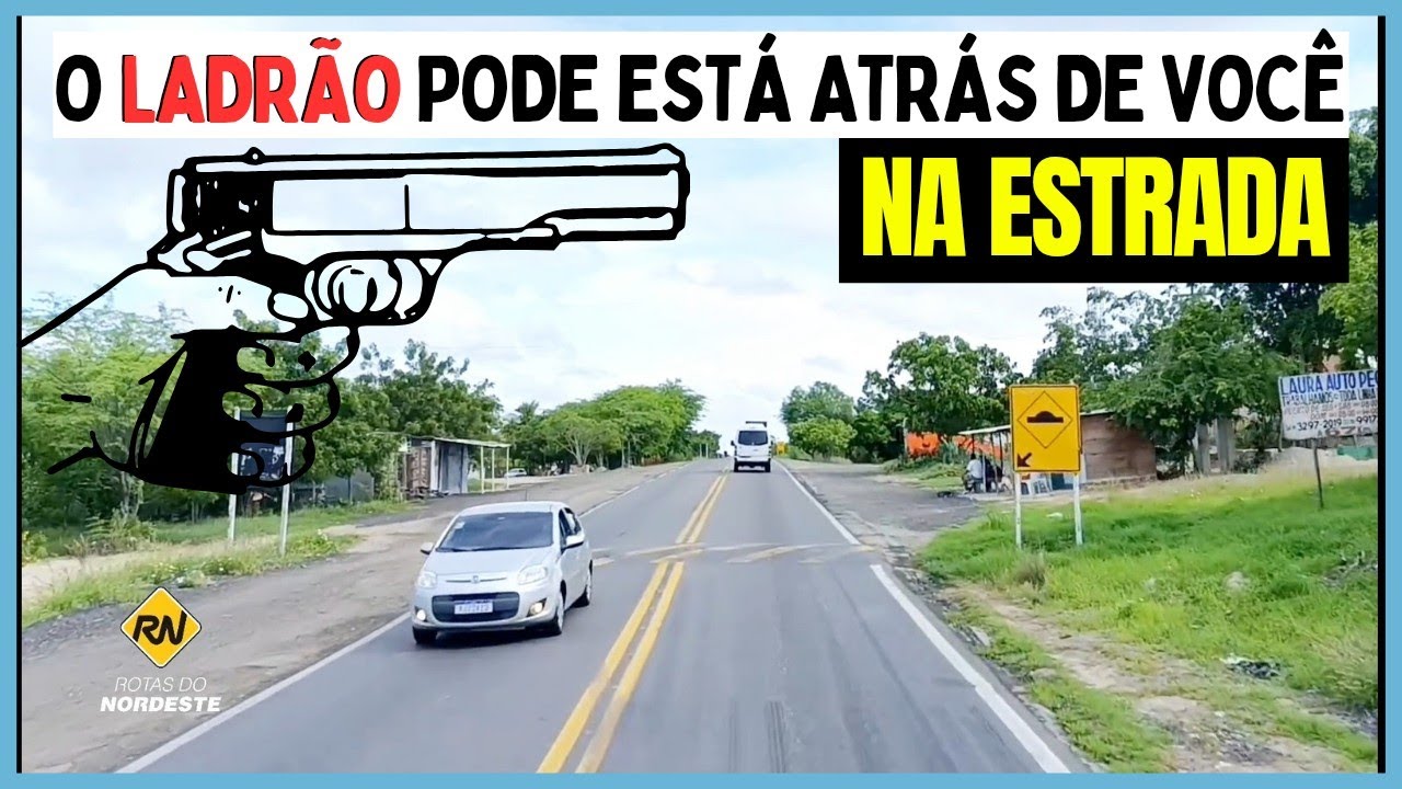 O ladr&atilde;o pode est&aacute; atr&aacute;s de voc&ecirc; na rodovia, dicas de preven&ccedil;&atilde;o de assaltos na estrada