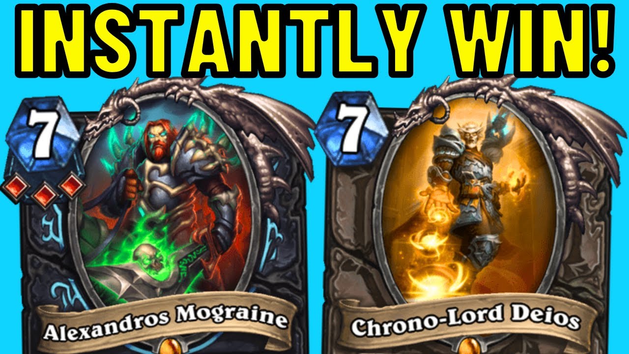 End Your Turn.... INSTANTLY WIN THE GAME!!!