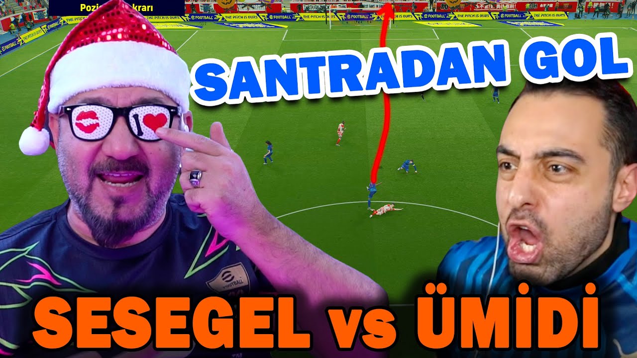 55 METRE SANTRADAN GOL! SESEGEL vs ÜMİDİ eFootball 2026 CHALLENGE
