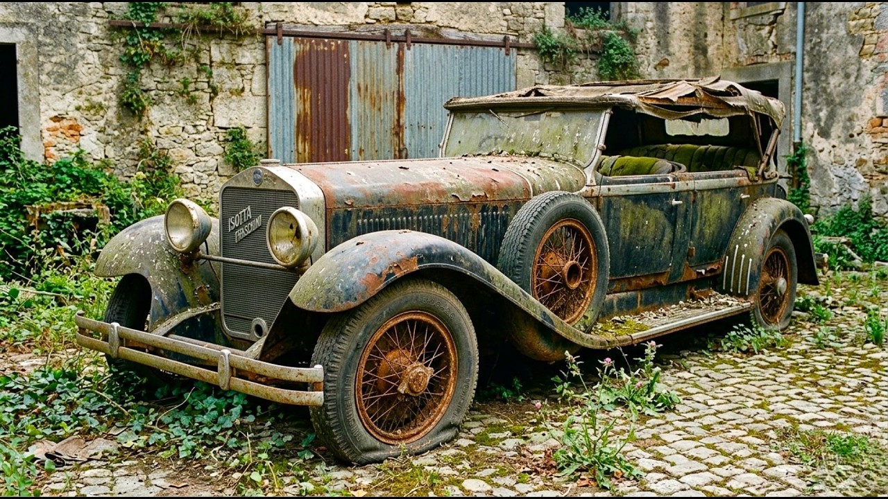 ASMR Restoration of a FORGOTTEN 1928 Isotta Fraschini 8A — Italy's Rolls-Royce Rival —Back to Life!