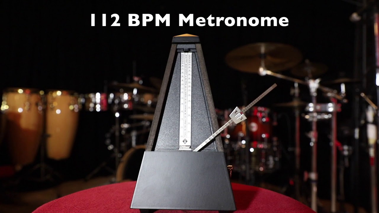 REAL Metronome - 112 bpm - Wittner Model No. 806m