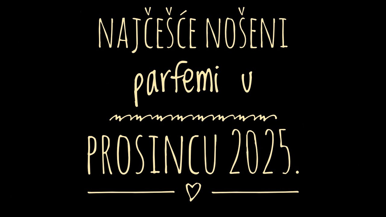Najčešće nošeni parfemi u prosincu 2025. 