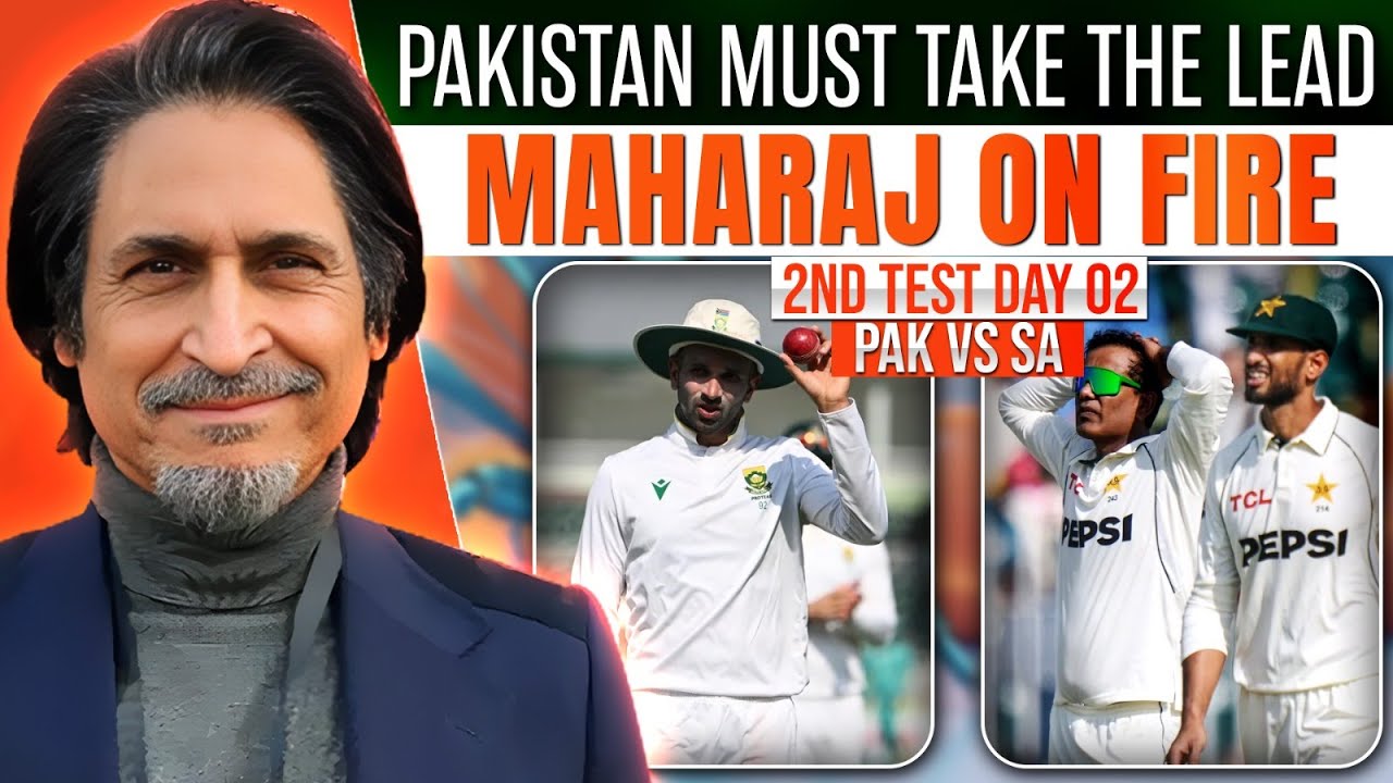 Pakistan Must Take the Lead, Maharaj on Fire | PAK vs SA | 2nd Test Day 02 | Ramiz Speaks
