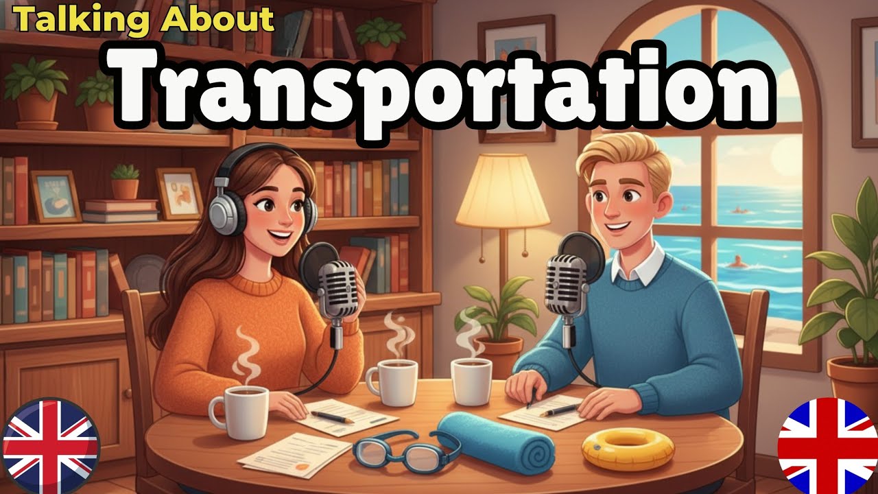 How to Talk About Transportation Like a Native | English Conversation Practice