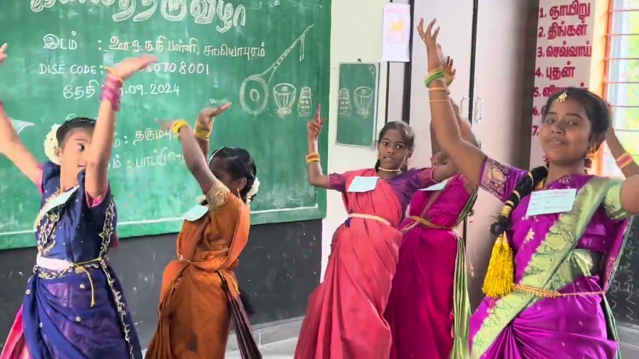 கலை திருவிழா  நடனம் காடு காடு சதுப்பு காடு நடனம் -3