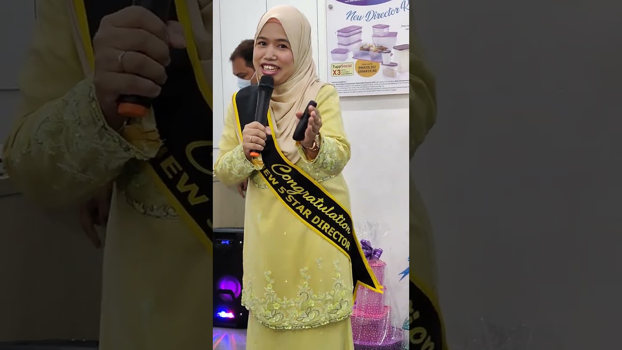 Sharing by Tupperware Brands 5 Star Director, AZALINA FARAH AUZIZ
