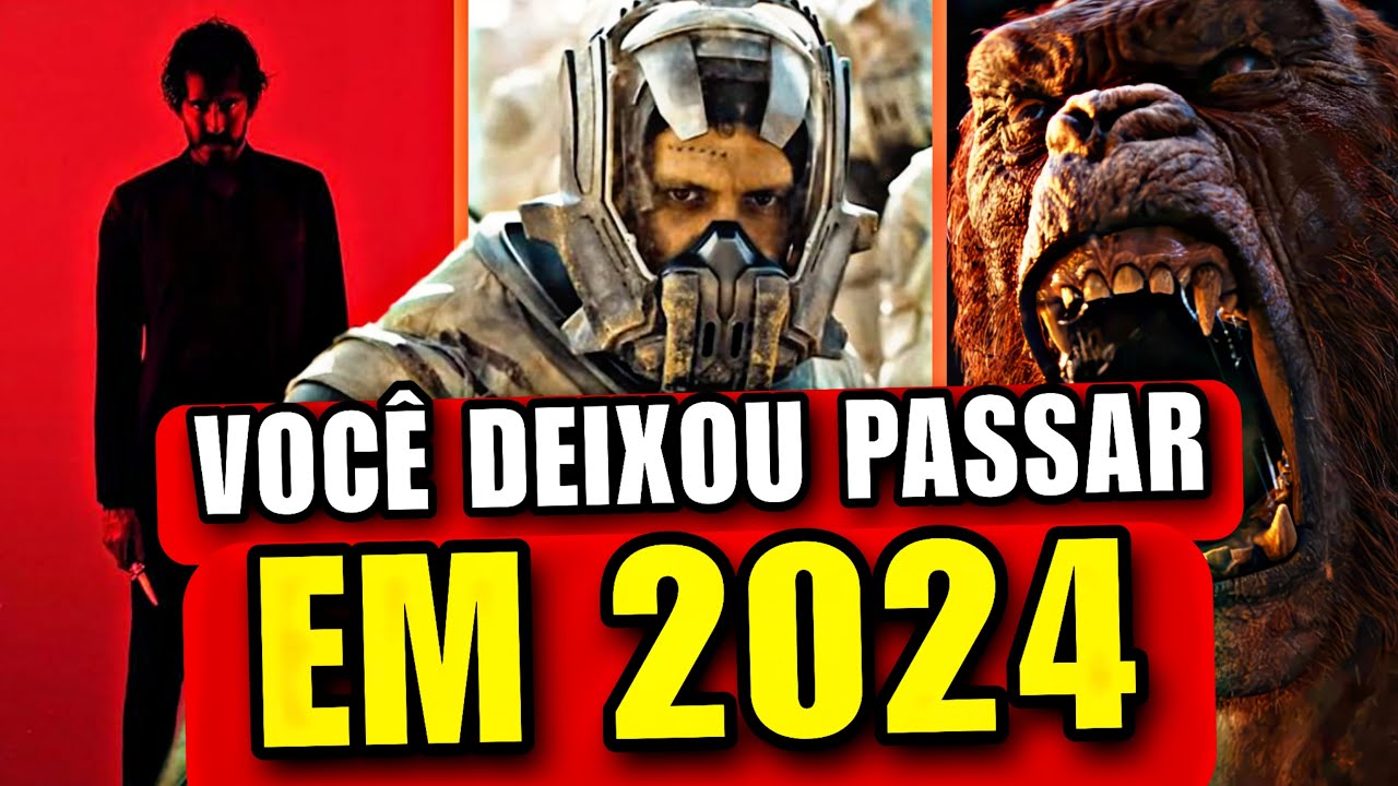 TODOS OS 18 FILMES QUE BOMBARAM EM 2024 até agora!
