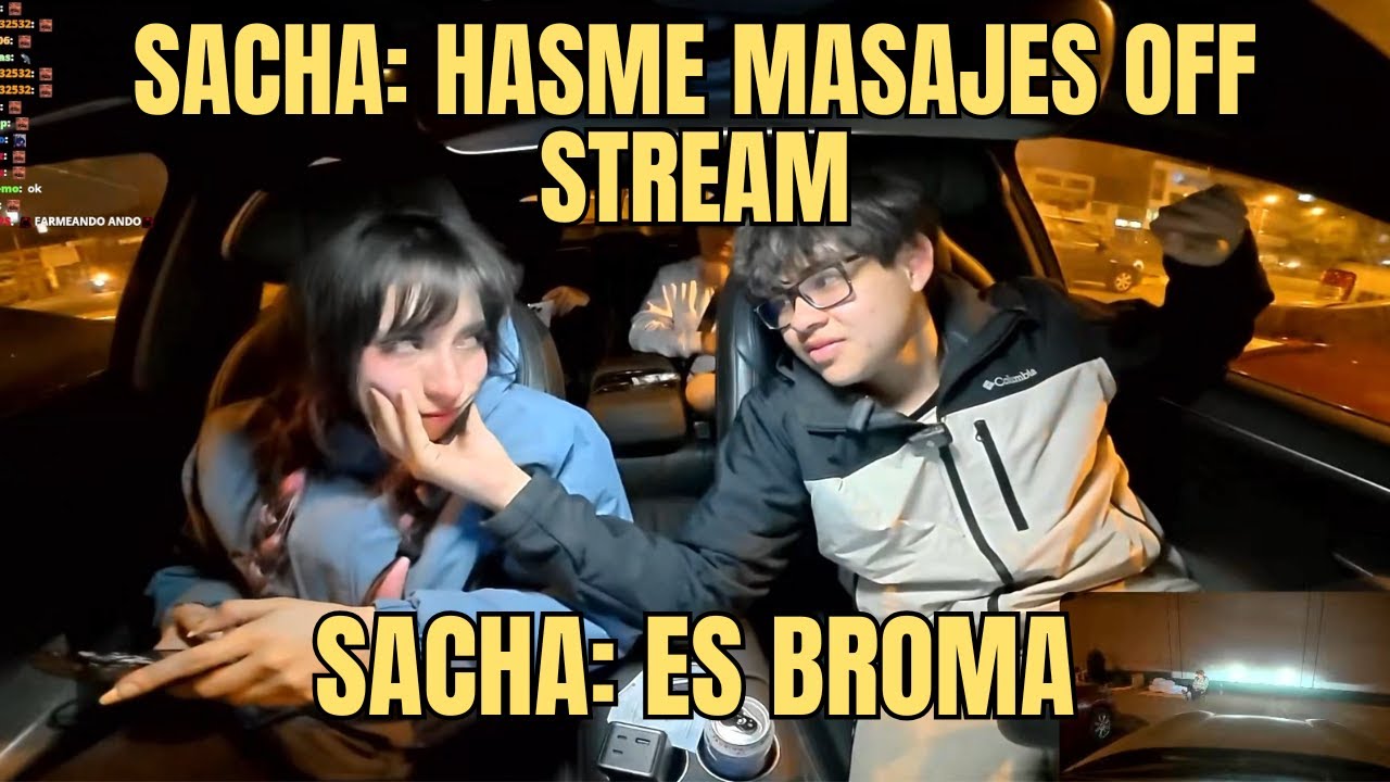 SACHA LE DICE A EMETSUKI QUE LE HAGA MASAJES OFF STREAM 😳
