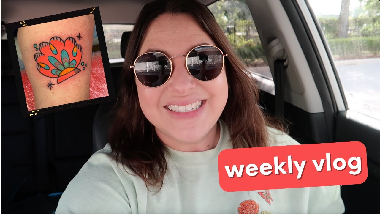 Weekly Vlog #3: Come With Me to Get My 4th Tattoo, Florida Spring Days, and a Sad Friday Night!