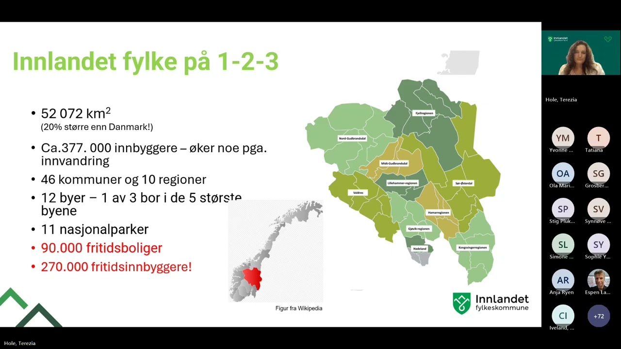 Klimavennlig stedsutvikling i hyttekommuner