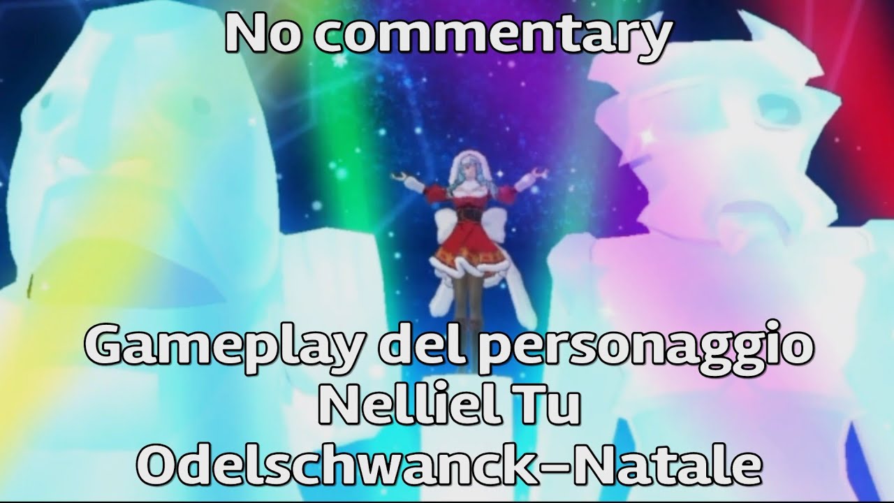Nelliel Tu Odelschwanck-Natale - Gameplay del personaggio - Bleach 3D Mobile (No commentary)