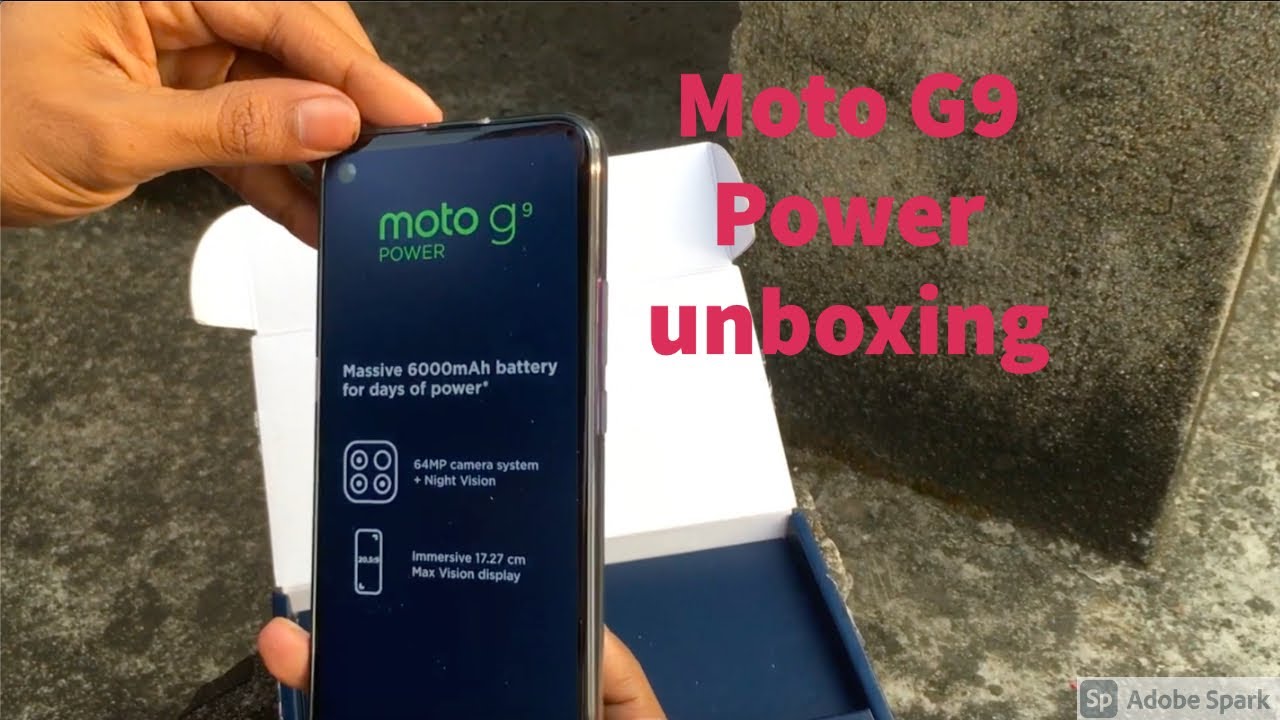 Motorola G9 Power unboxing and camera review