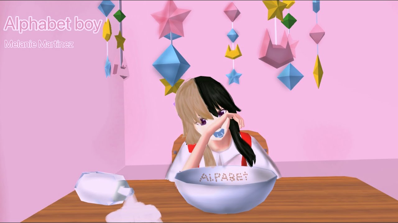 Alphabet boy Sakura SchoolSimulator credits to Melanie Martinez