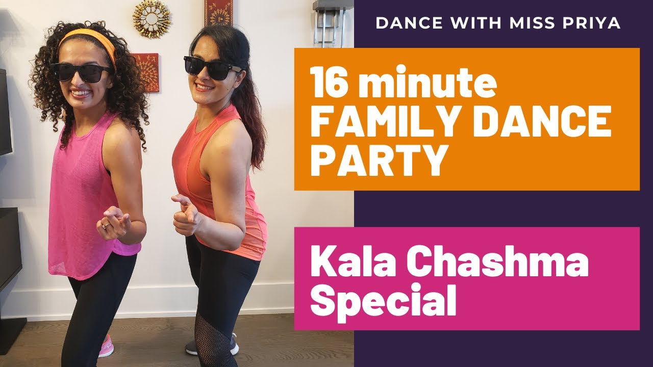 16 min Kala Chashma Bollywood Dance Party | Family Special