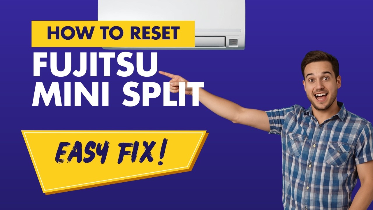 Как сбросить настройки Fujitsu Mini Split