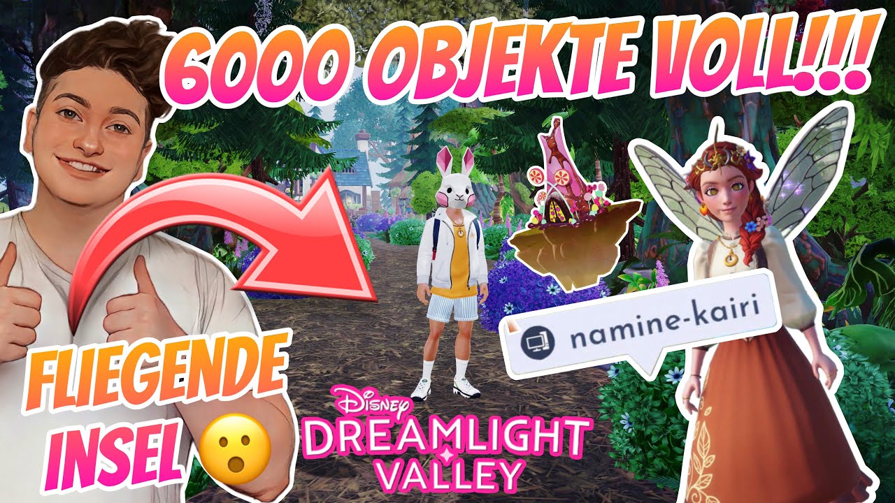 VANESSA zeigt mir ihr VALLEY + FLIEGENDE INSEL!! 🤩 | #12 Multiplayer Valley Tour | Dreamlight Valley