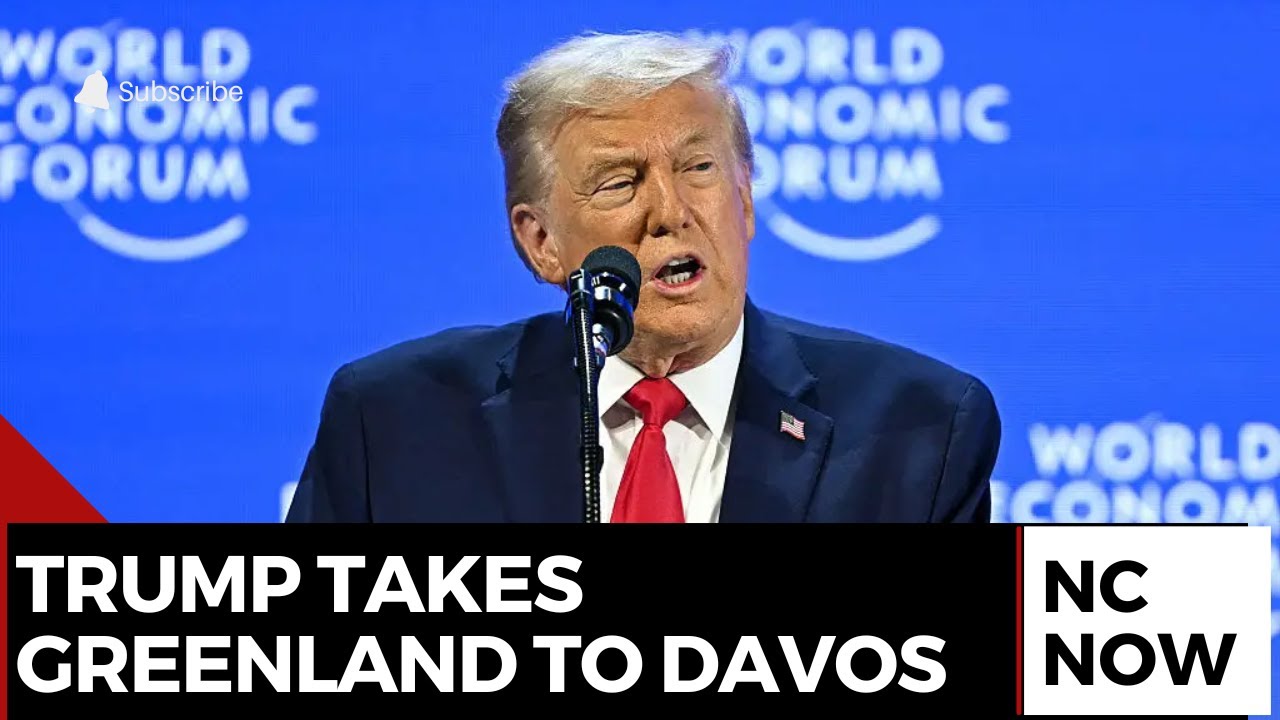 WEF 2026: Trump Takes Greenland Fight to Davos