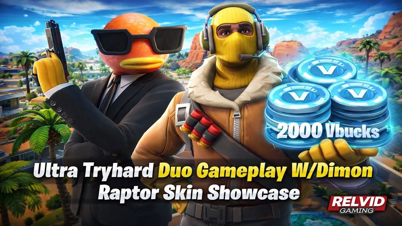 👉 INSANE RAPTOR Skin Showcase & Tryhard Duo DOMINATION!! 🔥 | Fortnite 2026 Part 19 |