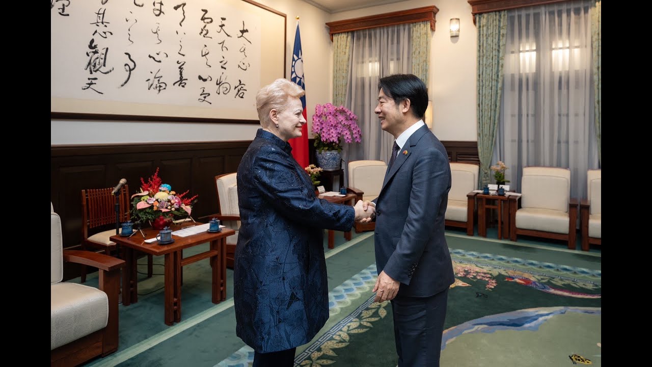 20240522  總統接見「立陶宛共和國前總統葛寶斯凱德」