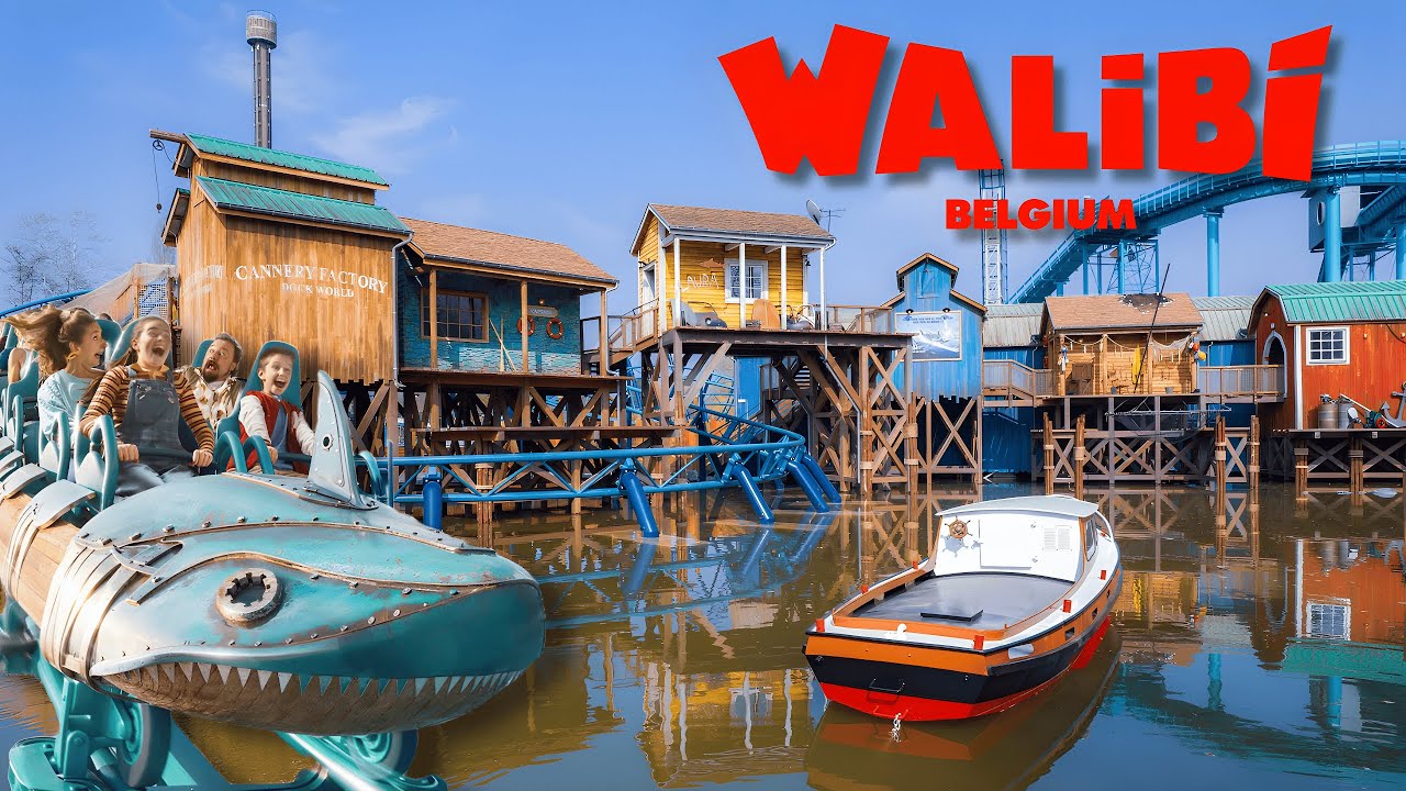Walibi Belgium Vlog May 2025 New MECALODON Coaster