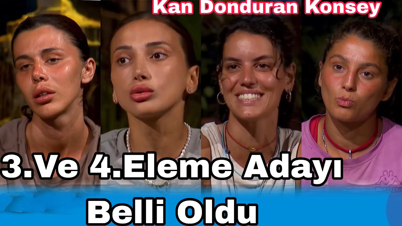 Survivorda 3. Ve 4.Eleme Adayı Belli Oldu Büyük Kavga 3. Dokunulmazlığı Kazanan Takım