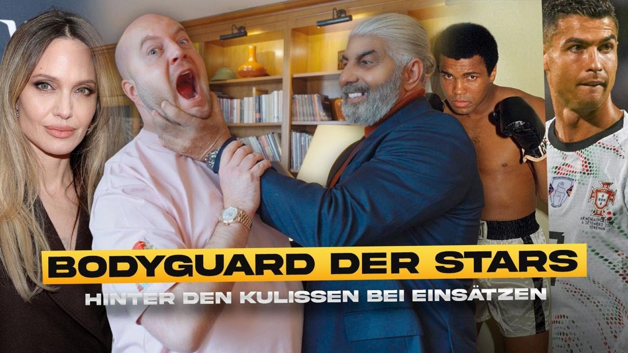 Der Bodyguard der STARS! Ahmed Mohammed über sein Leben mit Ronaldo, Angelina Jolie & Co.🤯