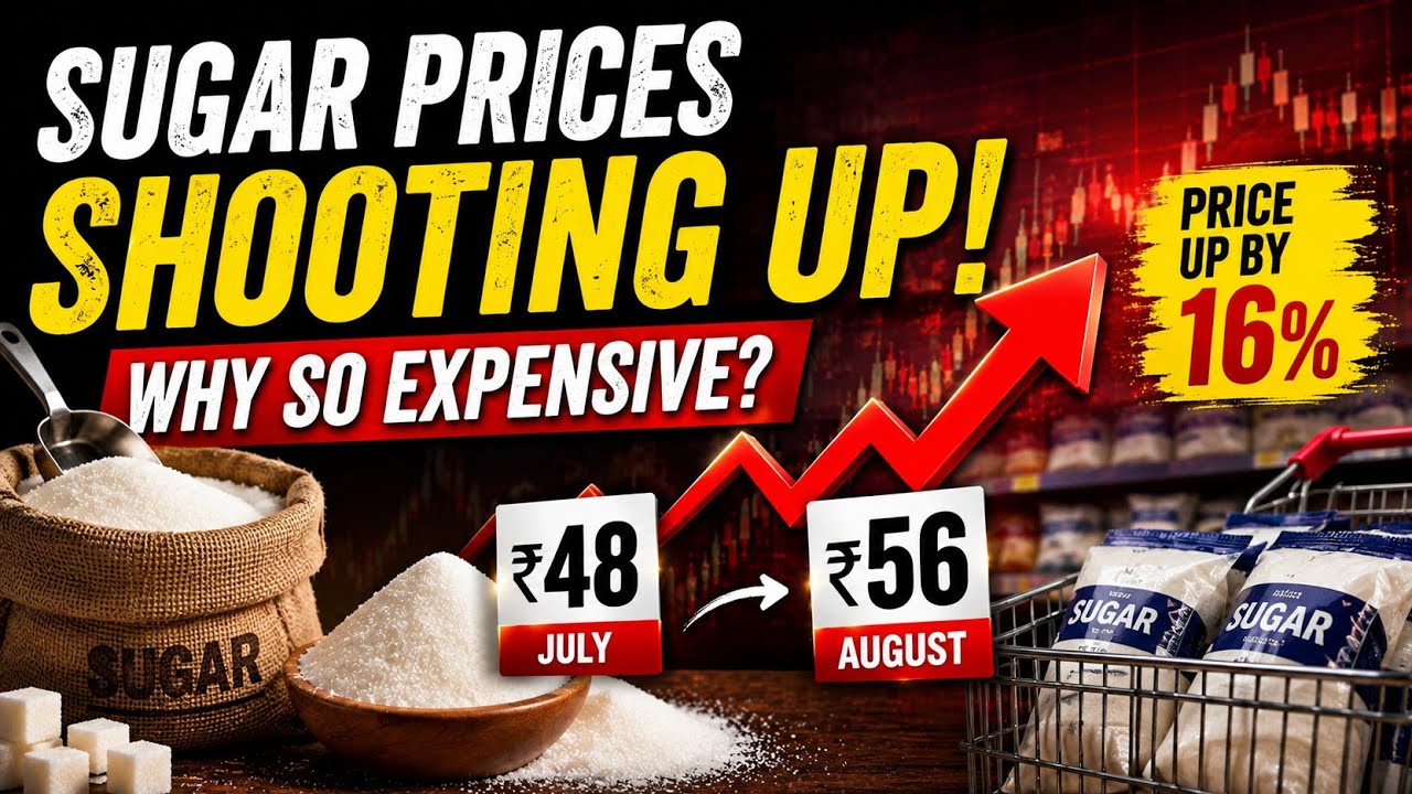 Sugar Prices Shooting Up! | Why Did Sugar Prices Rise 16%?