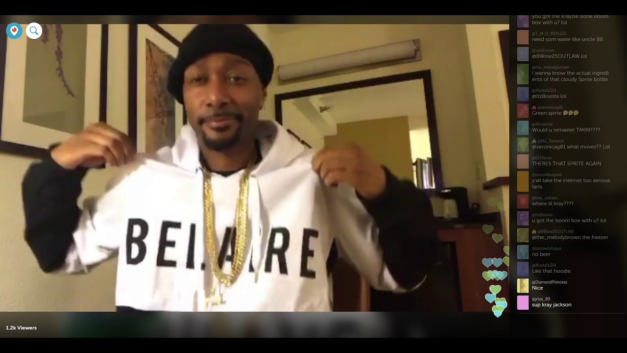 Krayzie Bone Periscope Vamp Life 2018/03/24 pt1