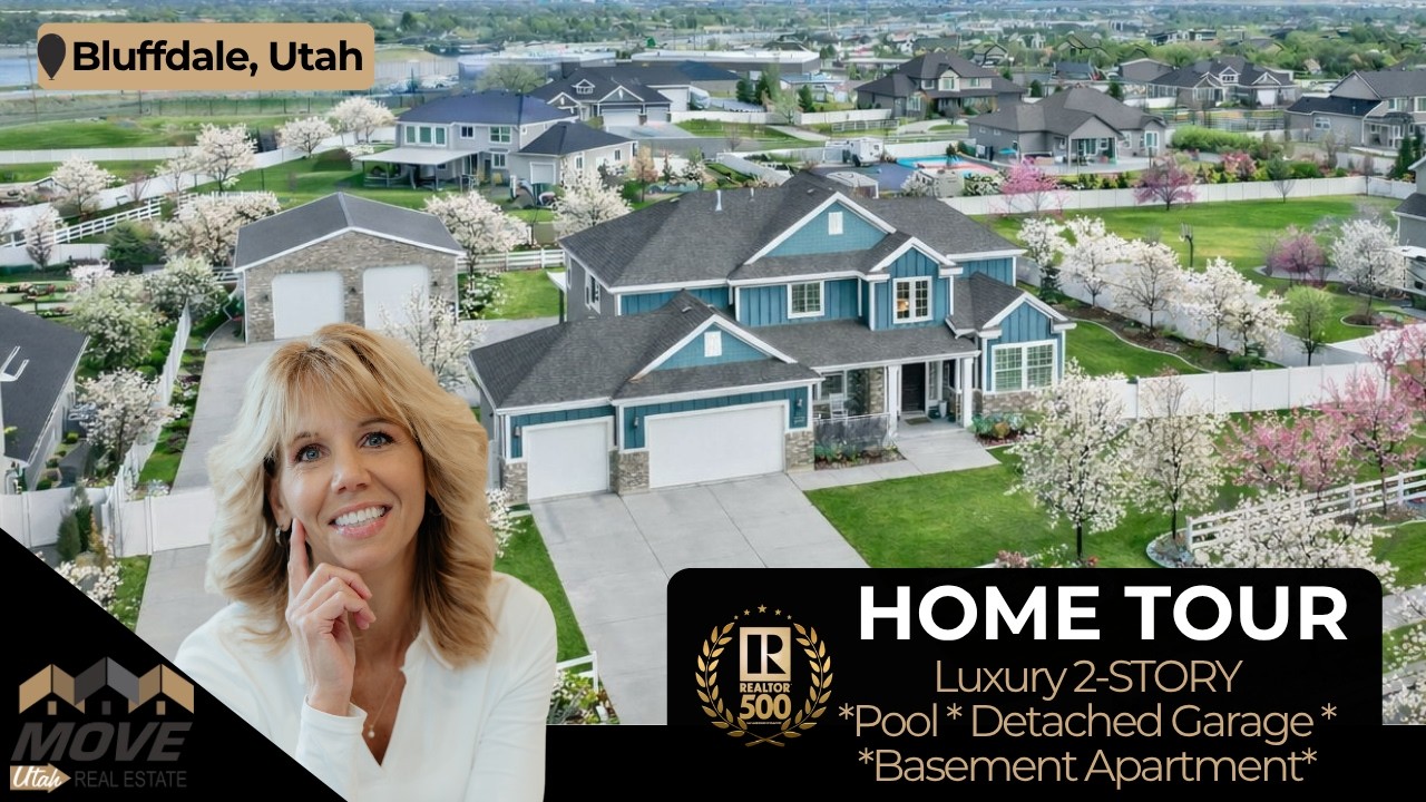 Unforgettable Bluffdale Utah Luxury Home | Pool, Theater, Guest Suite | 13883 S Oxfordshire Dr
