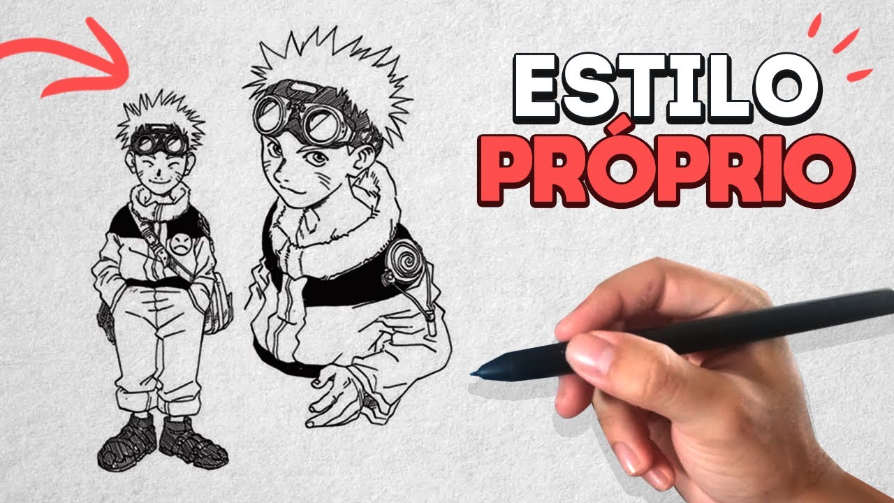 Como CRIAR o SEU PRÓPRIO ESTILO de DESENHO?