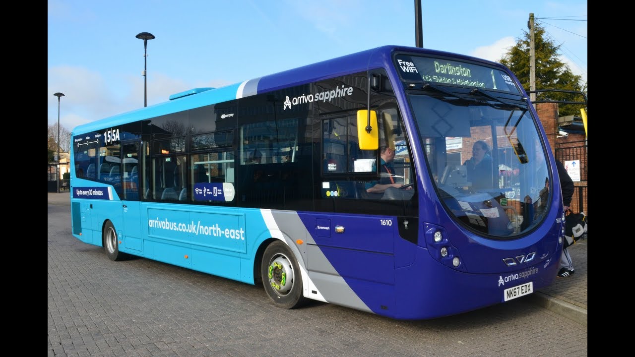 *NEW* Arriva North East: 1610 / NK67EDX