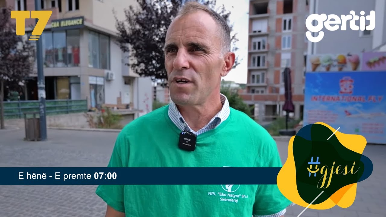 Kryeshefi nga Skënderaj që ndihmon stafin në pastrimin e qytetit | #gjesi | T7
