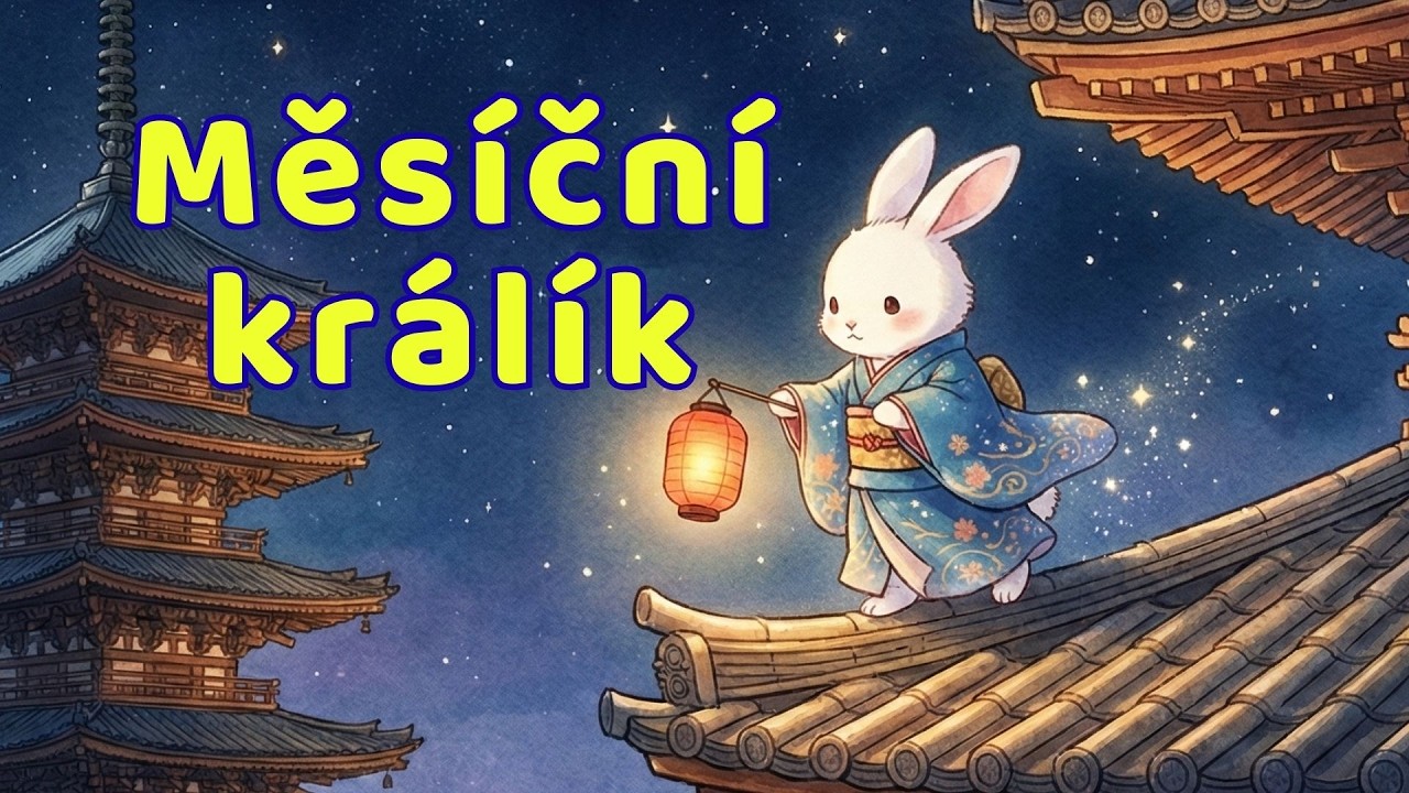 Japonská legenda o Lunárním králíkovi 🐰🌙 Kouzelná pohádka z Kjóta