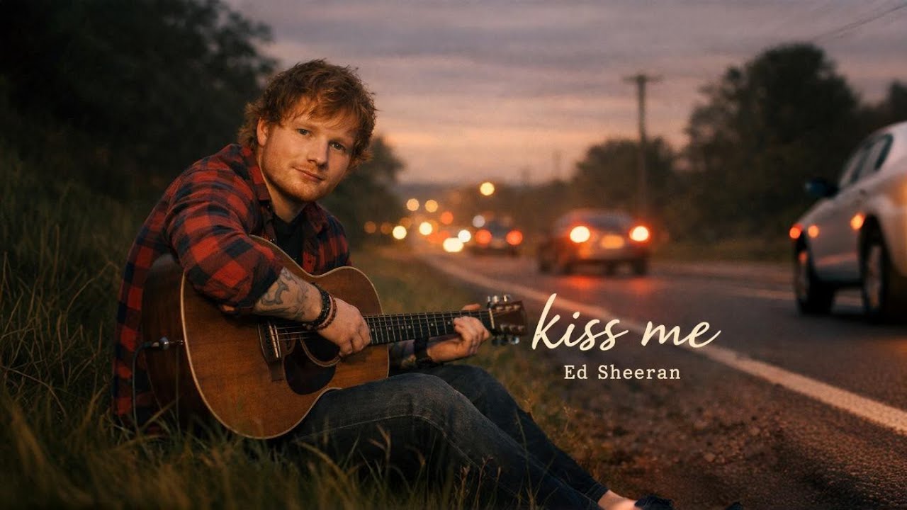 Ed Sheeran Kiss Me – Emotional Romantic Love Song | Soft Acoustic Love Music | HeartBeat Melodies