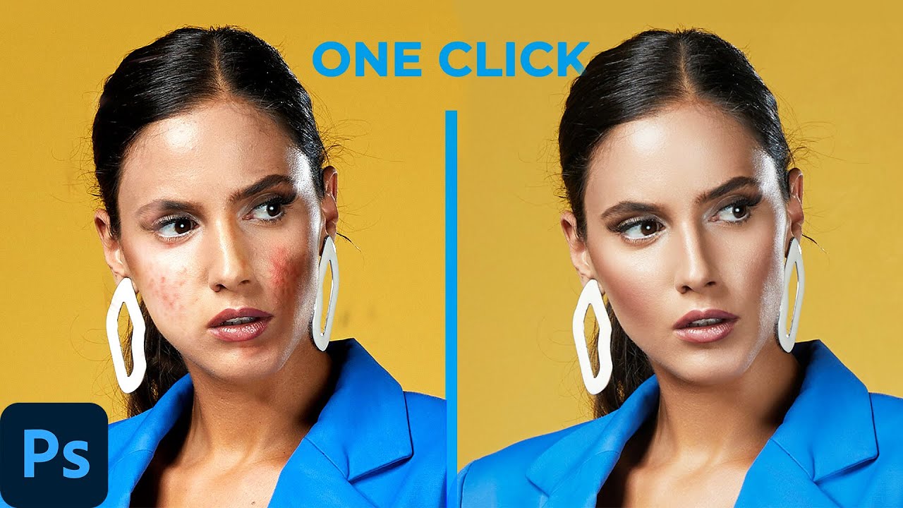 High-End Skin Retouching with 1-Click! - Photoshop A.I. Plugin Review