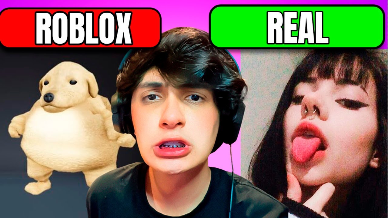 tu SKIN en ROBLOX vs como te ves EN LA VIDA REAL