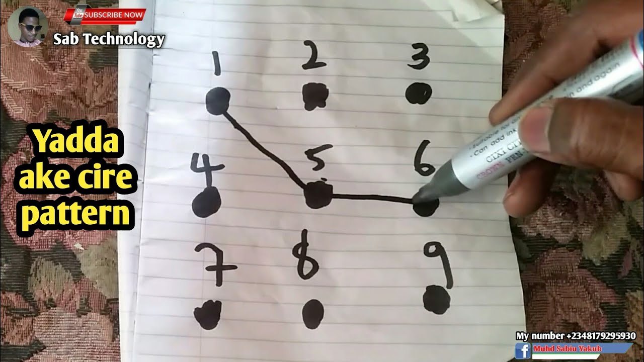 Sana'ar flashing don masu koyo - Darasi na 17 (yadda ake cire pattern a wayar Android MTK)