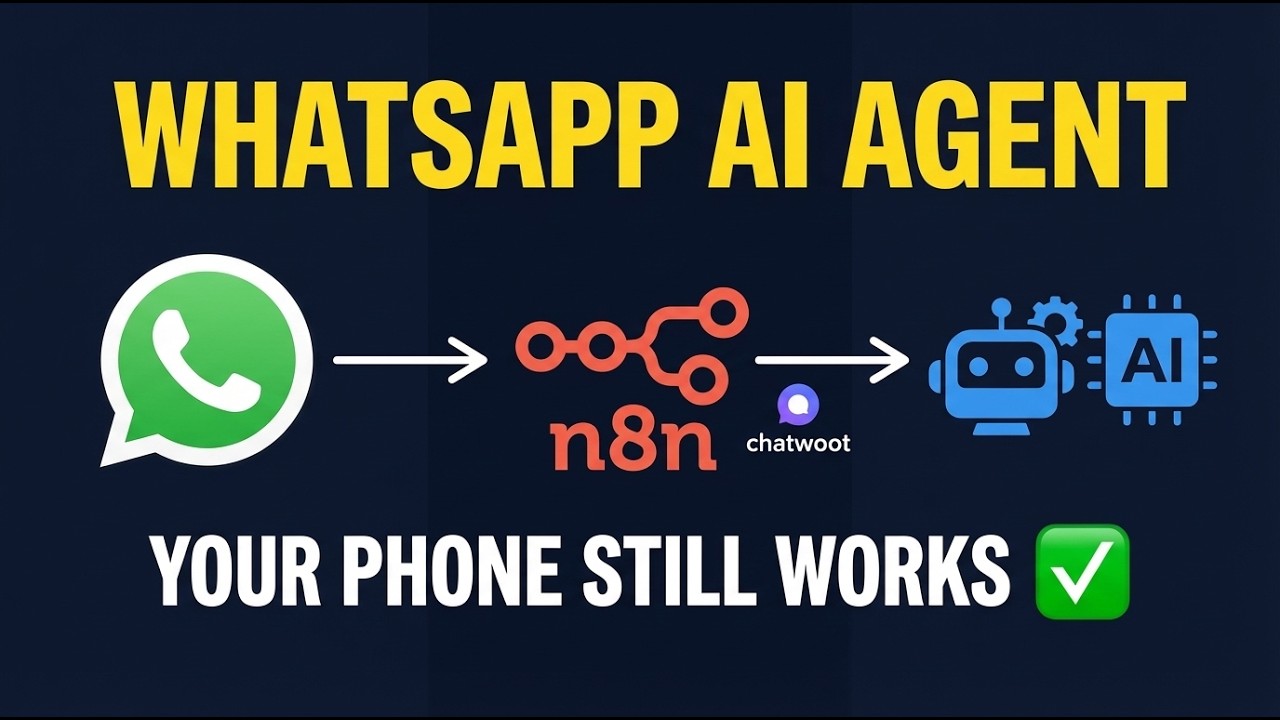 I Built a Production-Ready WhatsApp AI Agent &mdash; N8N & Chatwoot (Full Tutorial)
