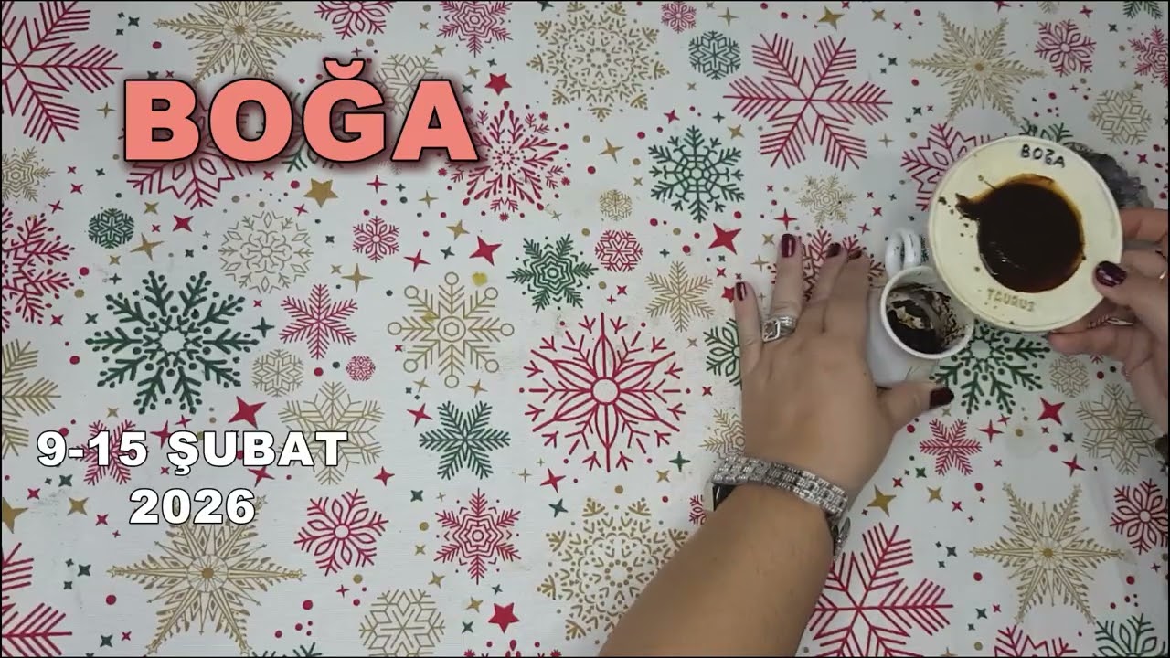 BOĞA  BURCU 9-15 Şubat Kahve Falı