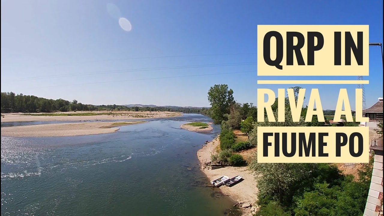 In Bici al Ponte di Ferro di Valenza e test antenna Dipolo con IZ4VQS | QRP & Radioamatori
