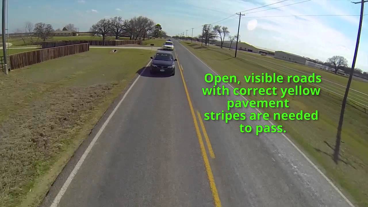 Passing On The Road In Frisco, TX - Online Texas Adult Driver Ed Course Driving Instruction Clip