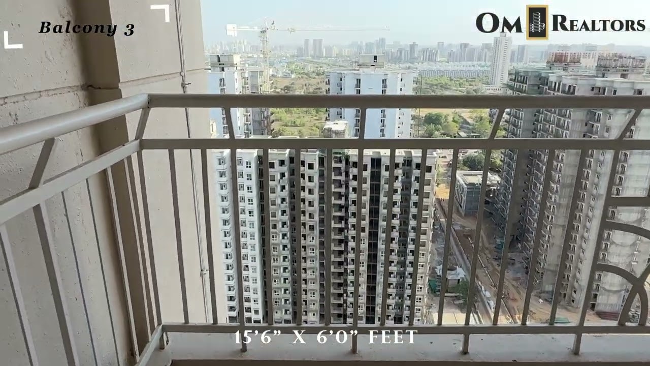 County Centre Court | Luxury Living in Sector 88A Gurgaon 🏡✨2175 Sqft  3BHK   Call- +91-8010203057