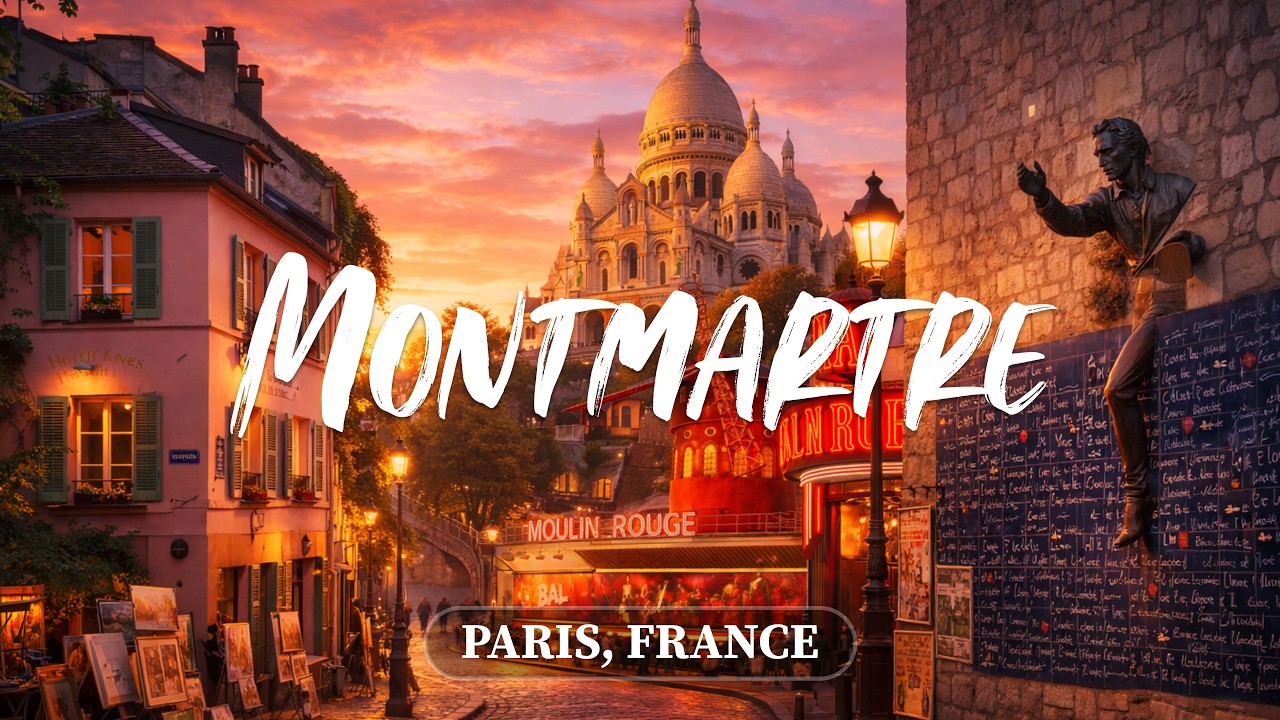 Montmartre, Paris : décor mythique, quartier réel