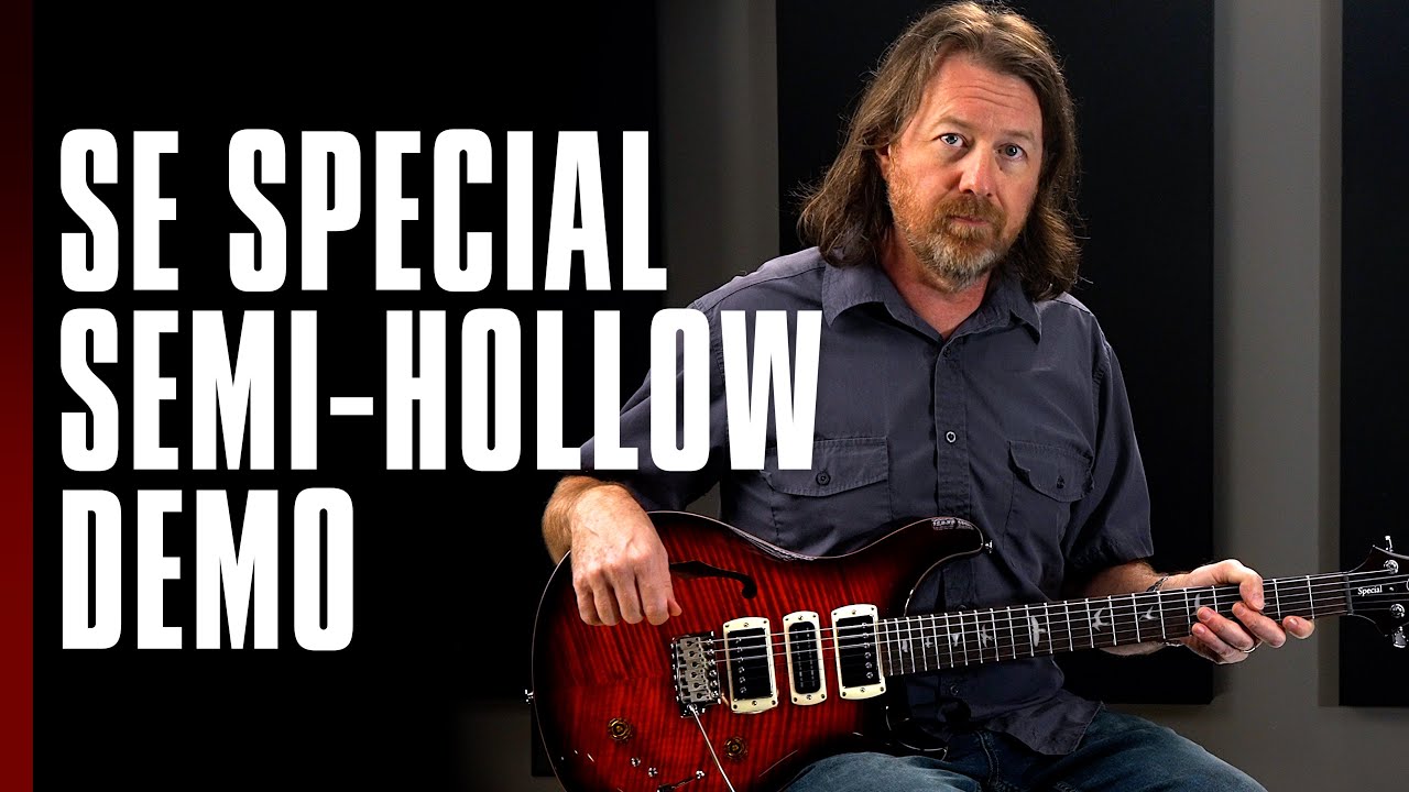 【※日本語字幕対応】SE Special Semi-Hollow | Demo | PRS Guitars Japan