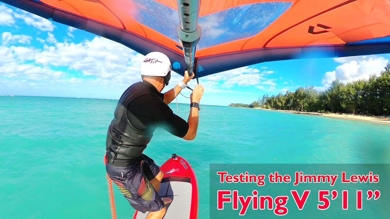 Testing the Jimmy Lewis flyingV 5'11''